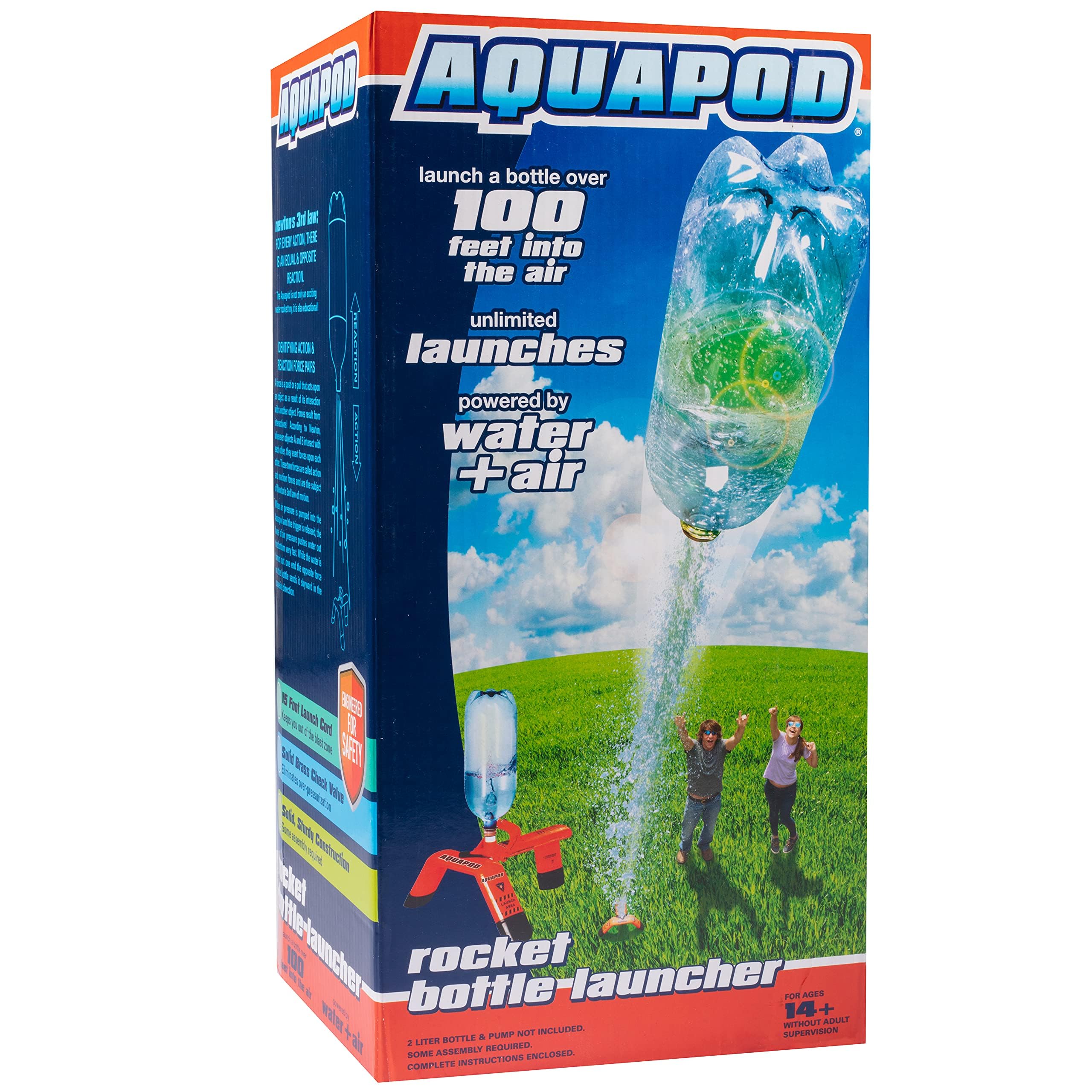 Perfect for family backyard fun and practical science demonstrations.