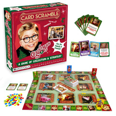 AQUARIUS A Christmas Story Card Scramble board image shows the game board for family play