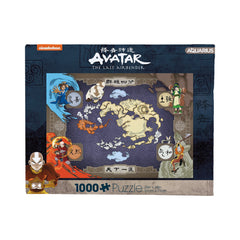 AQUARIUS Avatar Map Puzzle 1000 pieces, vivid artwork for exciting family puzzle night.