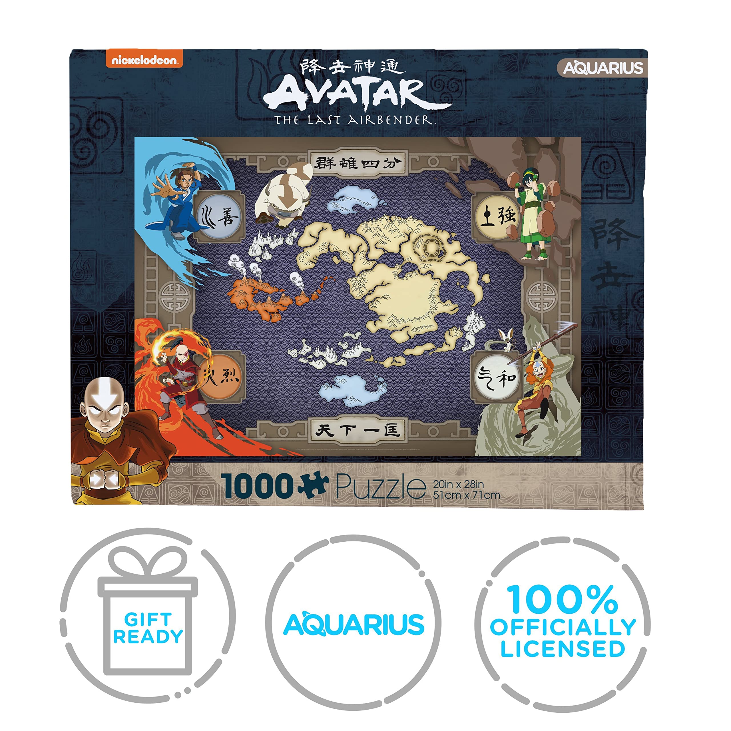 Officially licensed Avatar map puzzle adds authentic collectibles value.