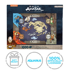 Officially licensed Avatar map puzzle adds authentic collectibles value.