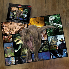 AQUARIUS Jurassic World glare-free finish keeps artwork clear in bright light