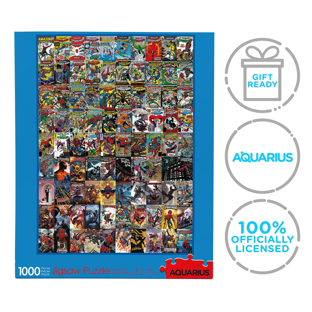 Aquarius Spider-Man puzzle 20x28 inch format ideal for display after completion