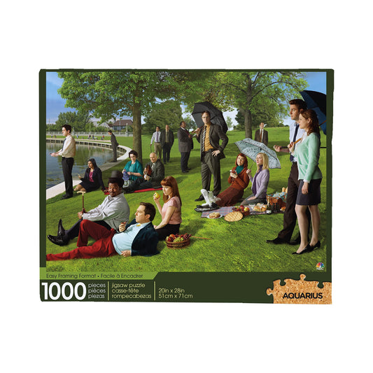 Aquarius The Office Sunday Afternoon Puzzle box for family puzzle time