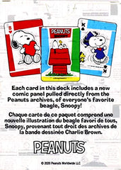 AQUARIUS Snoopy archive panels printed on durable stock enhance family card games