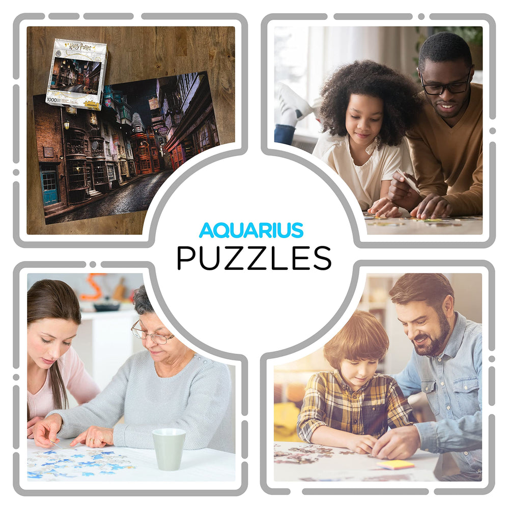 Officially licensed AQUARIUS puzzle with precise cuts for a reliable fit