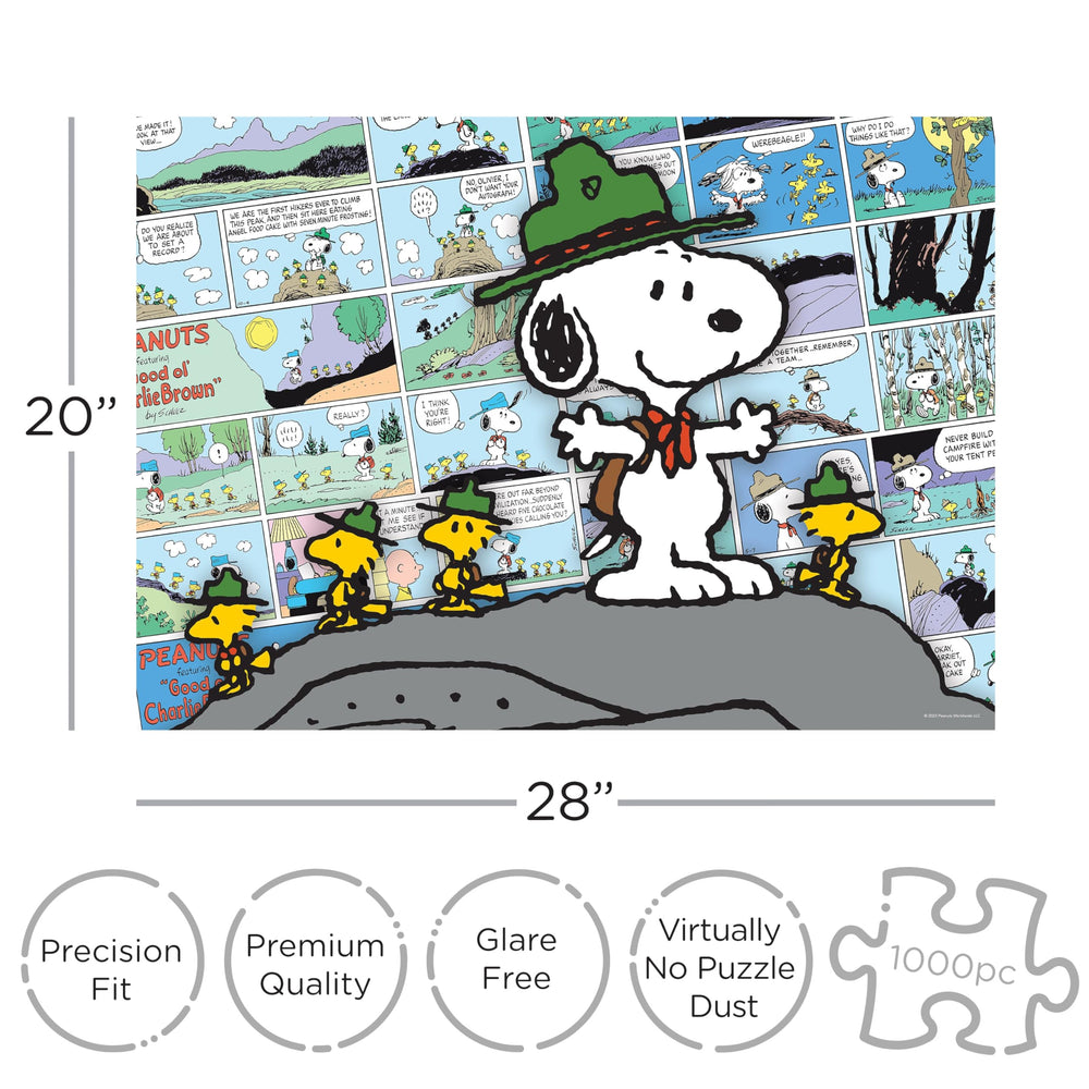 AQUARIUS precision-cut puzzle pieces for a snug, satisfying fit.