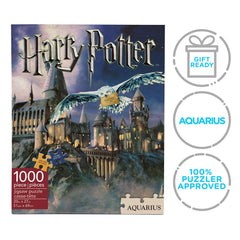 AQUARIUS puzzle stores neatly and displays well when completed.