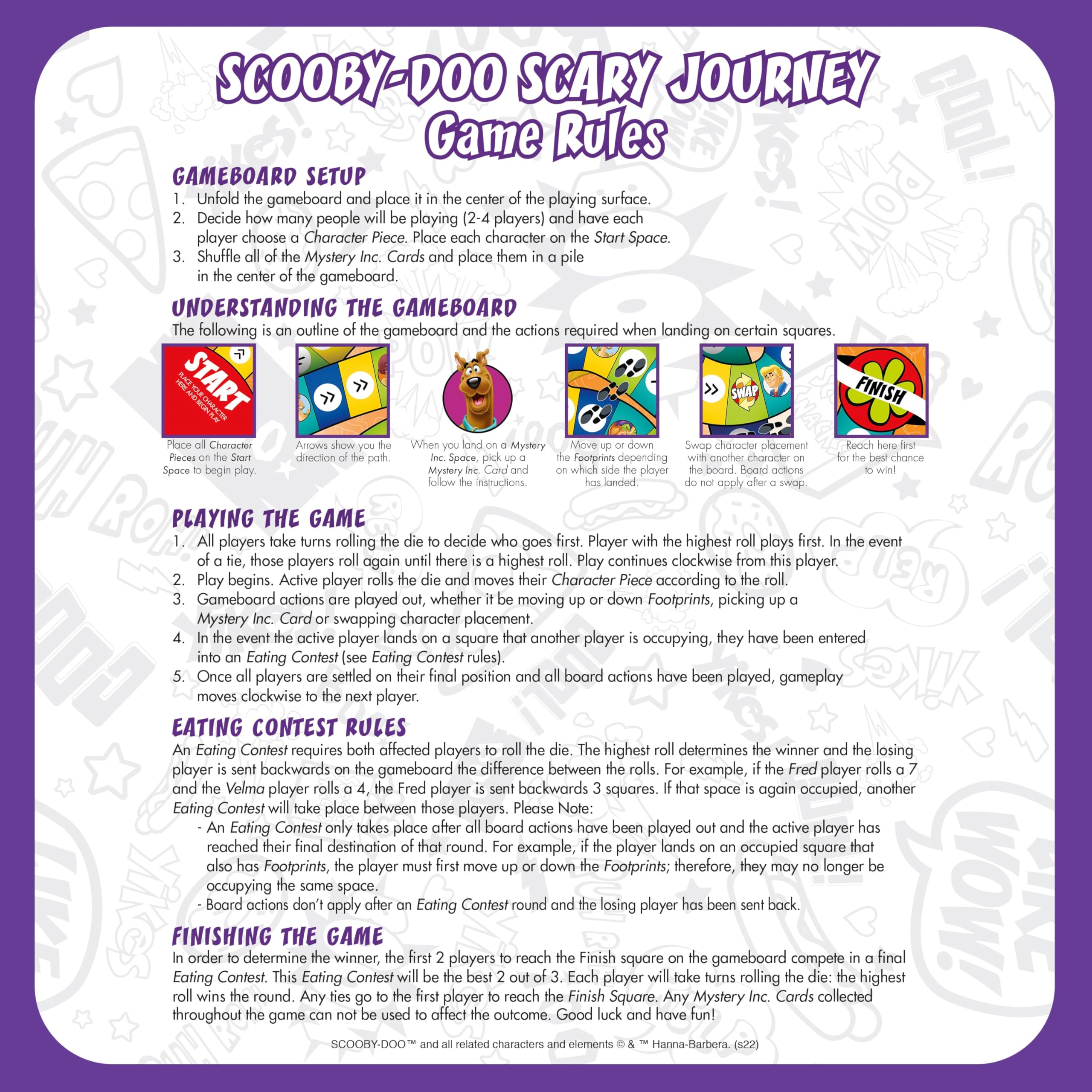AQUARIUS Scooby-Doo Journey Board Game gift idea on a shelf