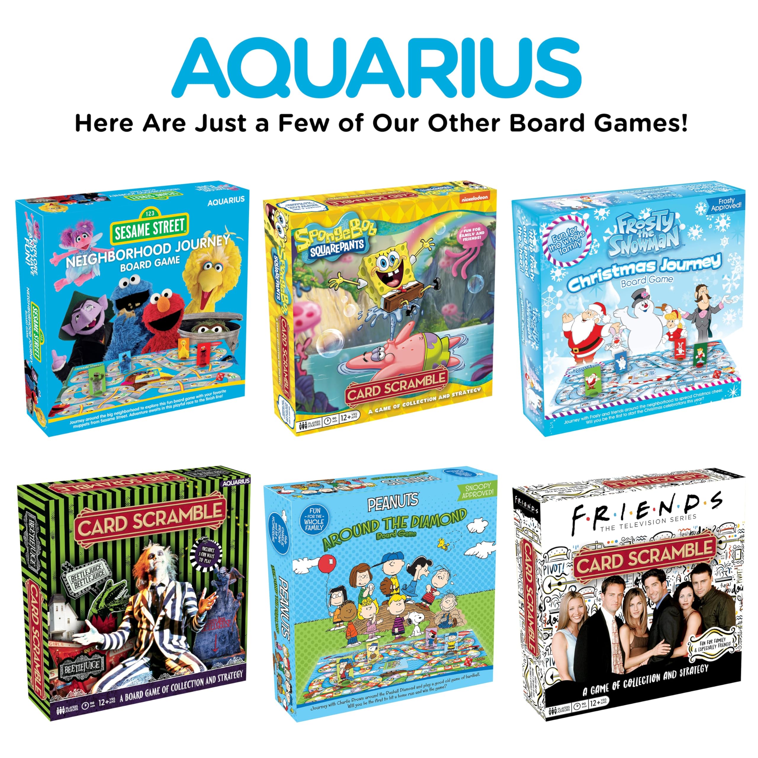 AQUARIUS Seinfeld Festivus Board Game packaging with official license seal