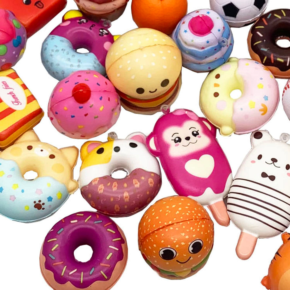 Bread-pattern squishy from the Aqueens set for whimsical tactile fun