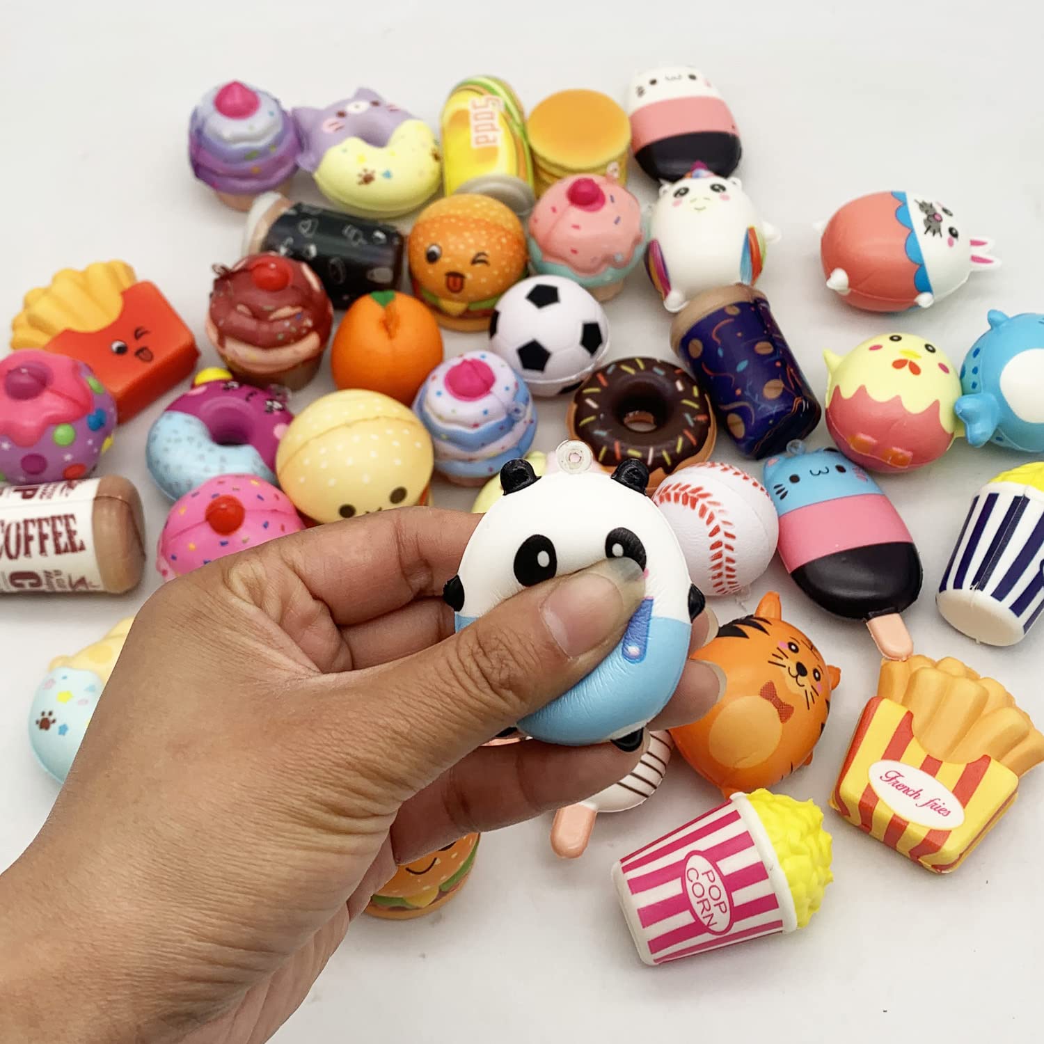 Aqueens desk-stress-relief squishy as a break-time toy at work