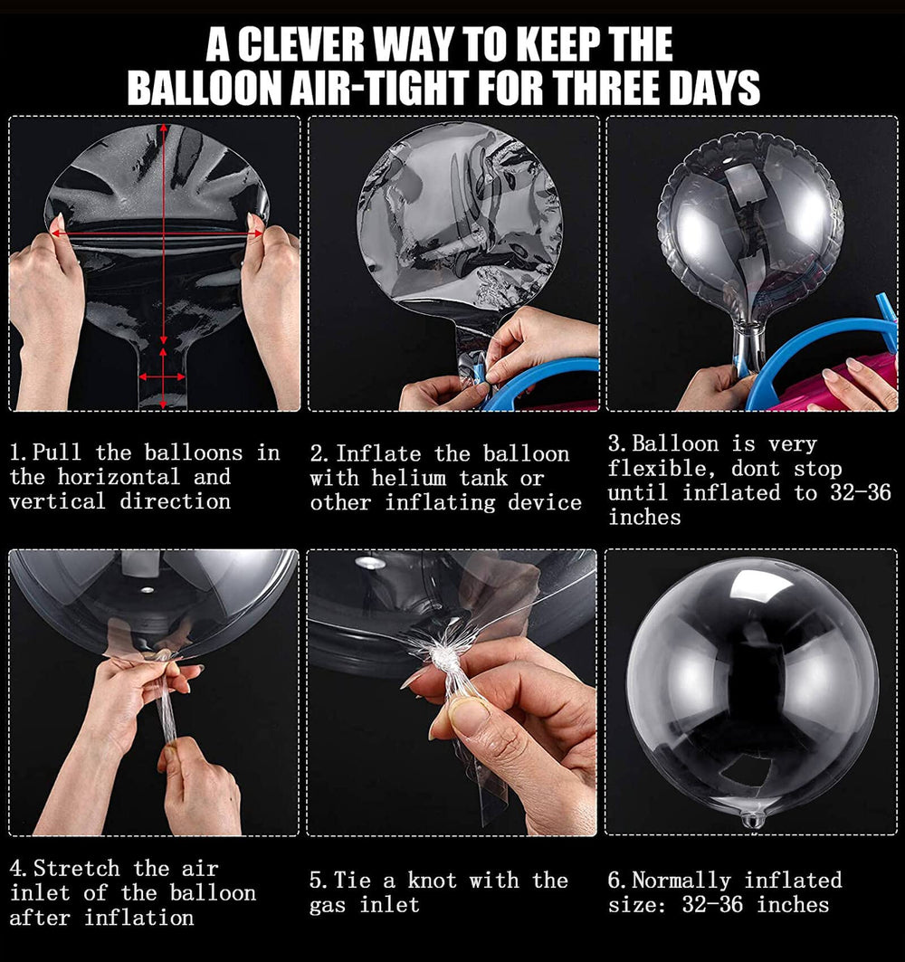 Aredpoook easy-inflate Bobo balloon designed for quick setup.