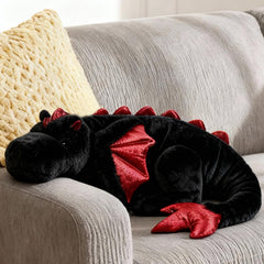 ARELUX hypoallergenic dragon plush fabric safe for kids and adults.