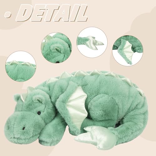 ARELUX dragon plush in dorm or office shows multipurpose comfort.