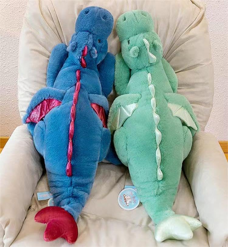 ARELUX vacuum-sealed dragon plush fluffs up after unpacking for instant charm.