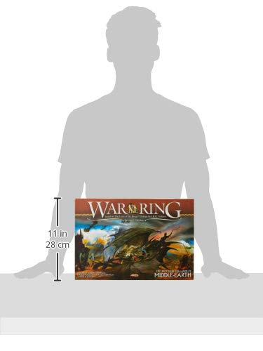 Ares Games War of the Ring 2nd Edition box and rulebook with setup tips.