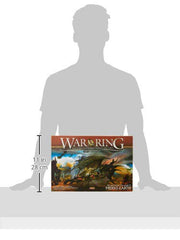 Ares Games War of the Ring 2nd Edition box and rulebook with setup tips.