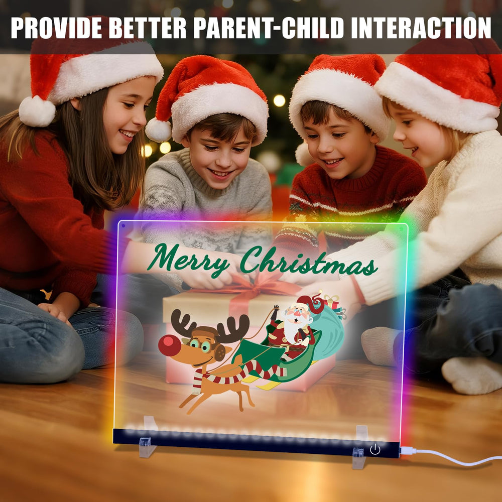 Argo Well LED drawing board markers included for immediate creativity
