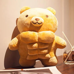 Arkdorz Muscle Teddy Bear gift-ready presentation, ideal for celebrations.