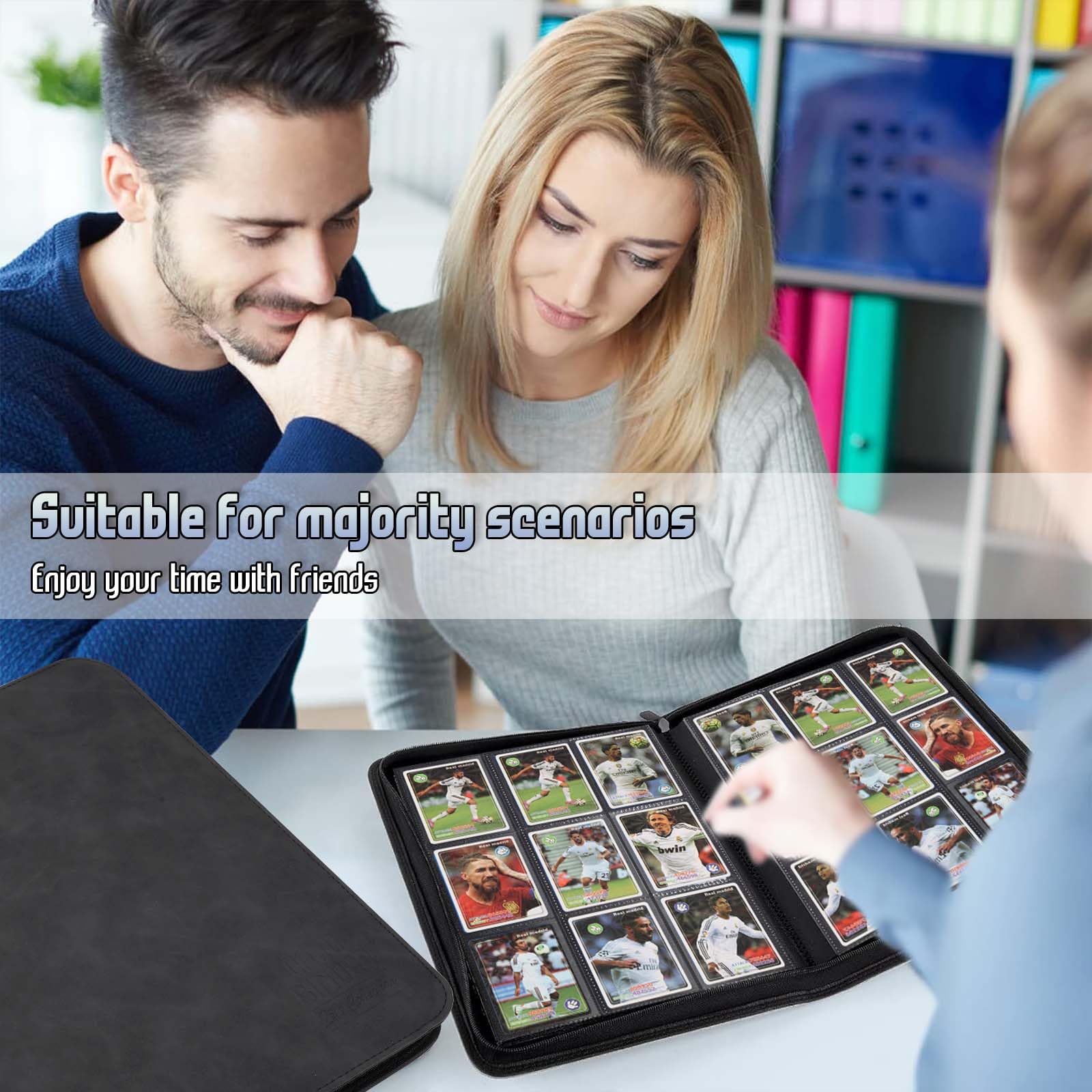 Arkeiliy trading card binder gift-ready design makes a thoughtful collector's present