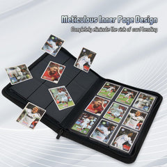Arkeiliy transparent sleeves enable easy browsing and color display.