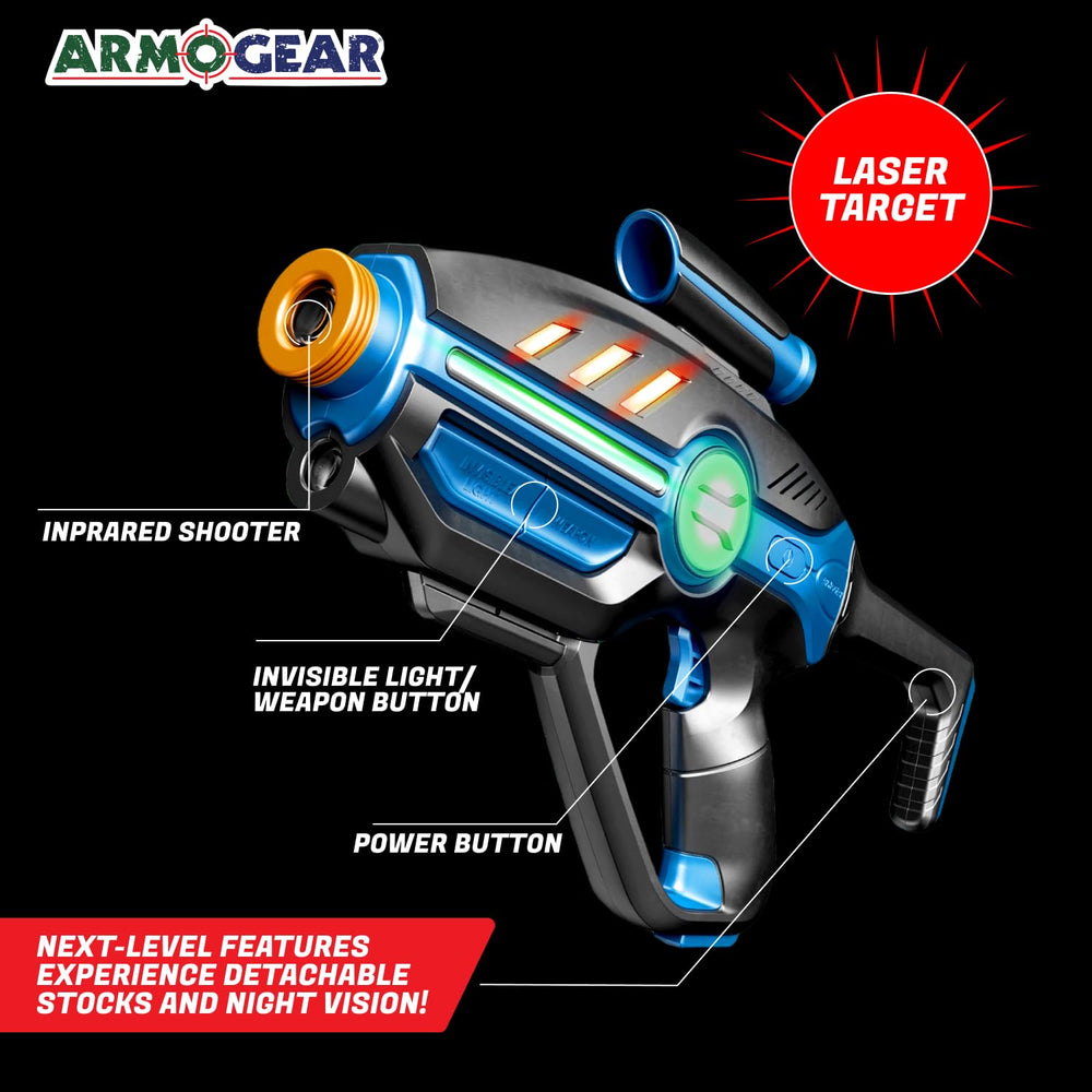 ArmoGear night vision flashlight enhances stealth during play