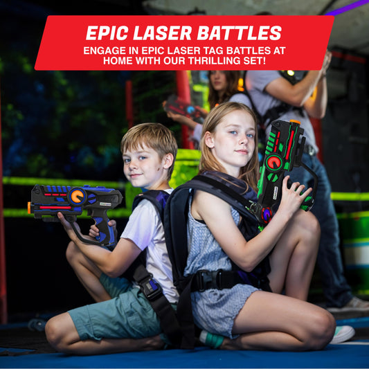 ArmoGear laser tag vests with sensor targets for accurate team scoring.