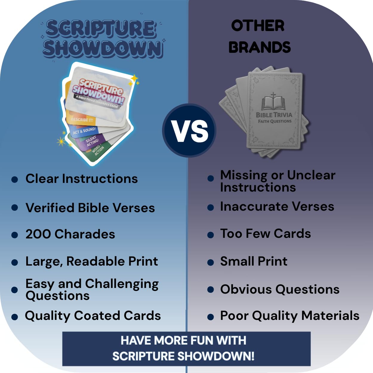 Multi-generational family game night with Army Flashcards Charades