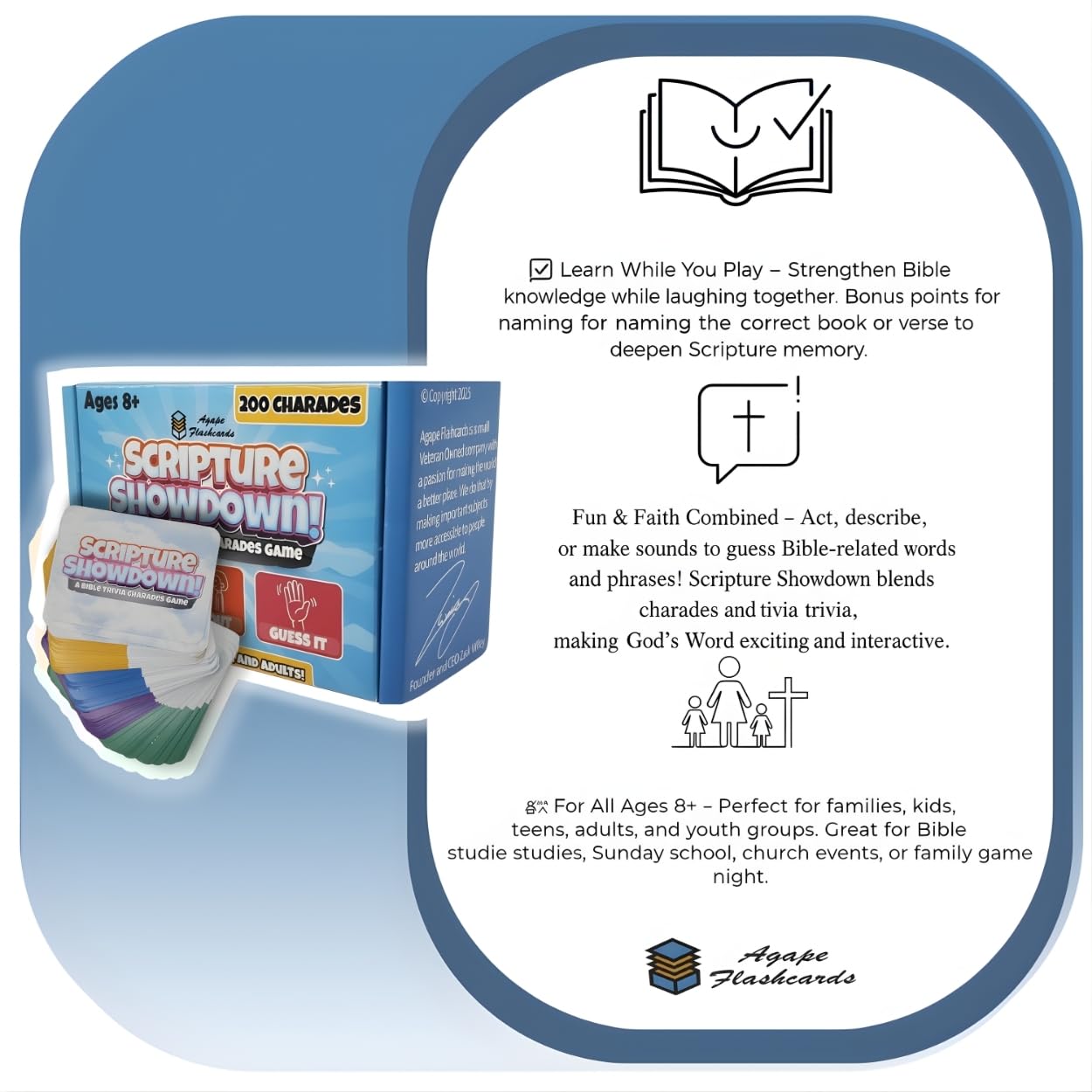 Youth group icebreaker to energize Bible study with Army Flashcards