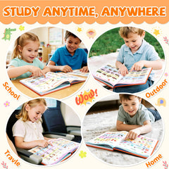 Arnbz My First English Words Sound Book native English audio delivers clear pronunciation cues for kids.