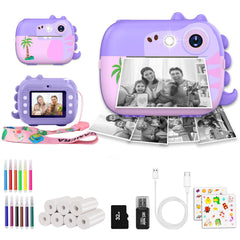 ARNSSIEN Kids Camera Instant Print M3 in gift box, perfect for birthdays and holidays.