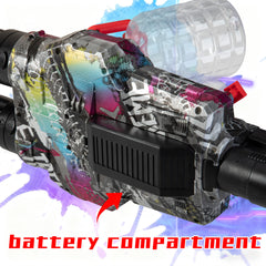 AROBEF Gel Splat Blaster with 7.4V battery for longer sessions