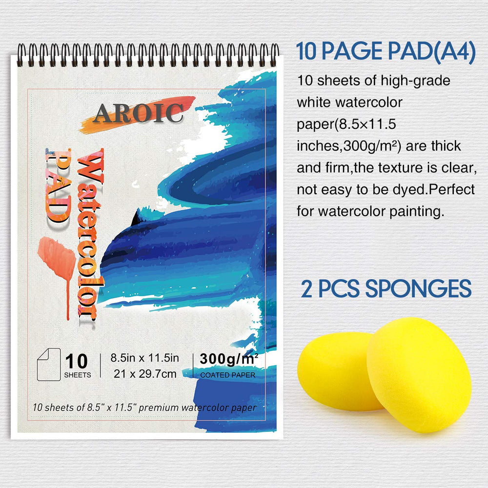 AROIC 2-pack art sponges for blending and lifting.