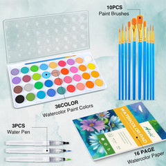 AROIC 10 brushes for detailed painting and precise control.
