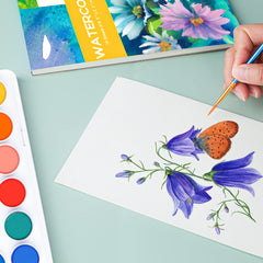 AROIC watercolor kit suitable for beginners and hobby artists.