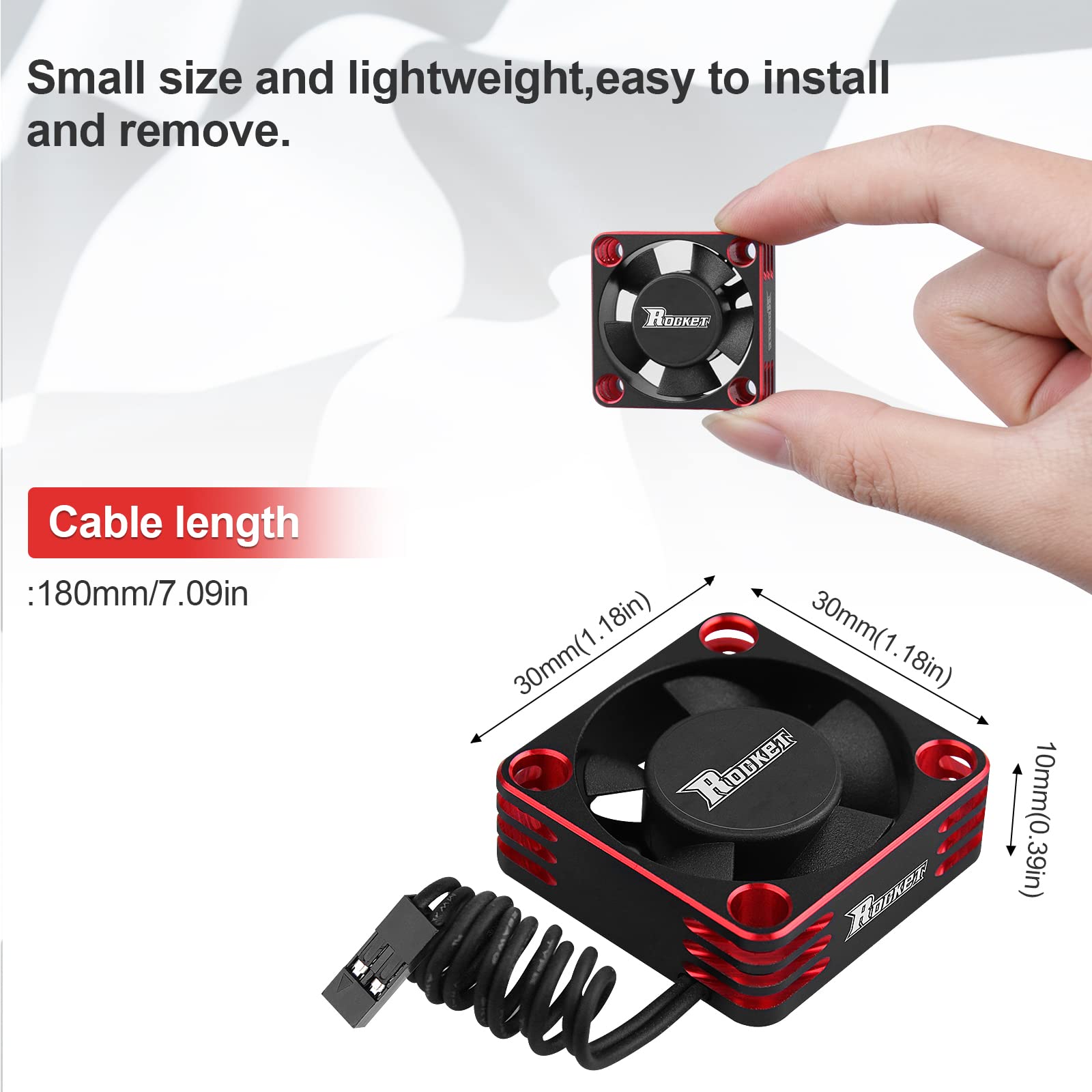ARRAROWN compatible with 540-550 motors for versatile RC builds.