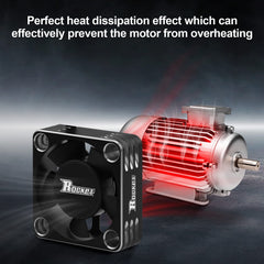 ARRAROWN 30mm RC motor heatsink durable aluminum construction for long-term use