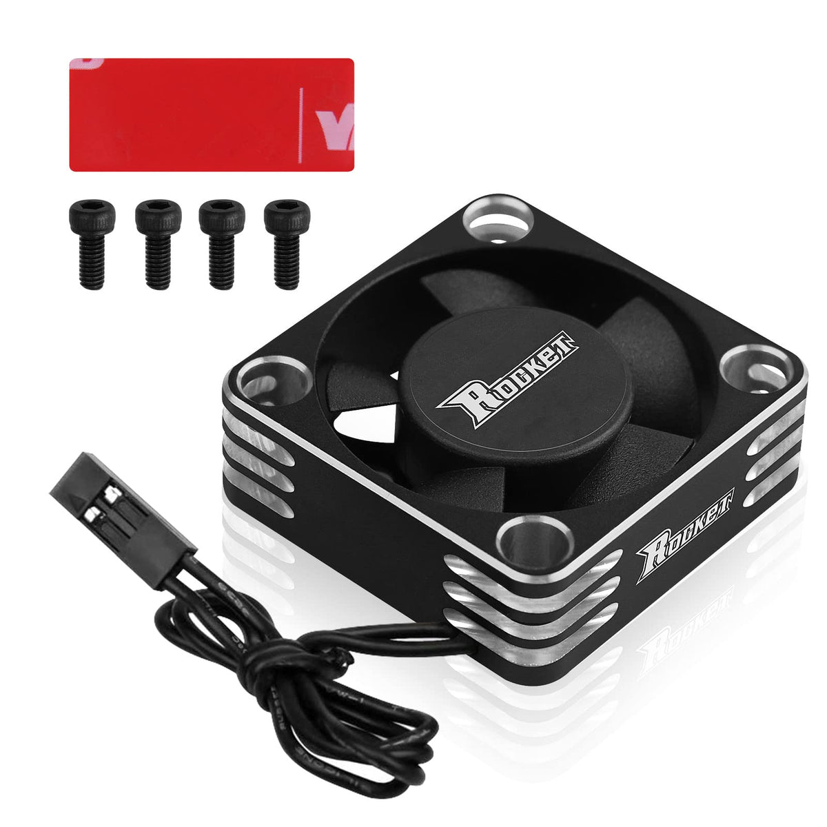 ARRAROWN 30mm RC motor heatsink front view enhances cooling for brushless motors