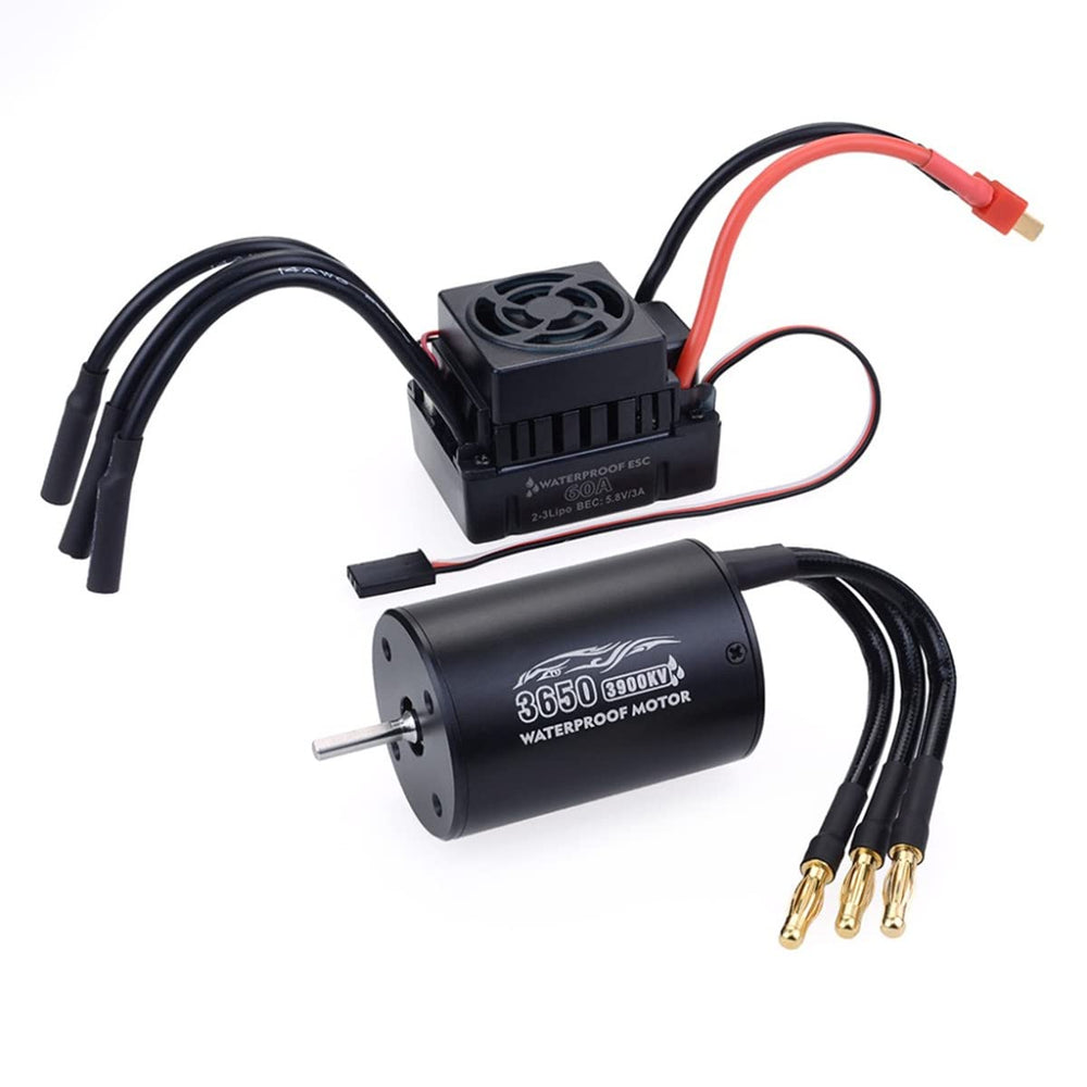 ARRAROWN 3650-3900KV brushless motor for high rpm power in 1/10 scale RC cars