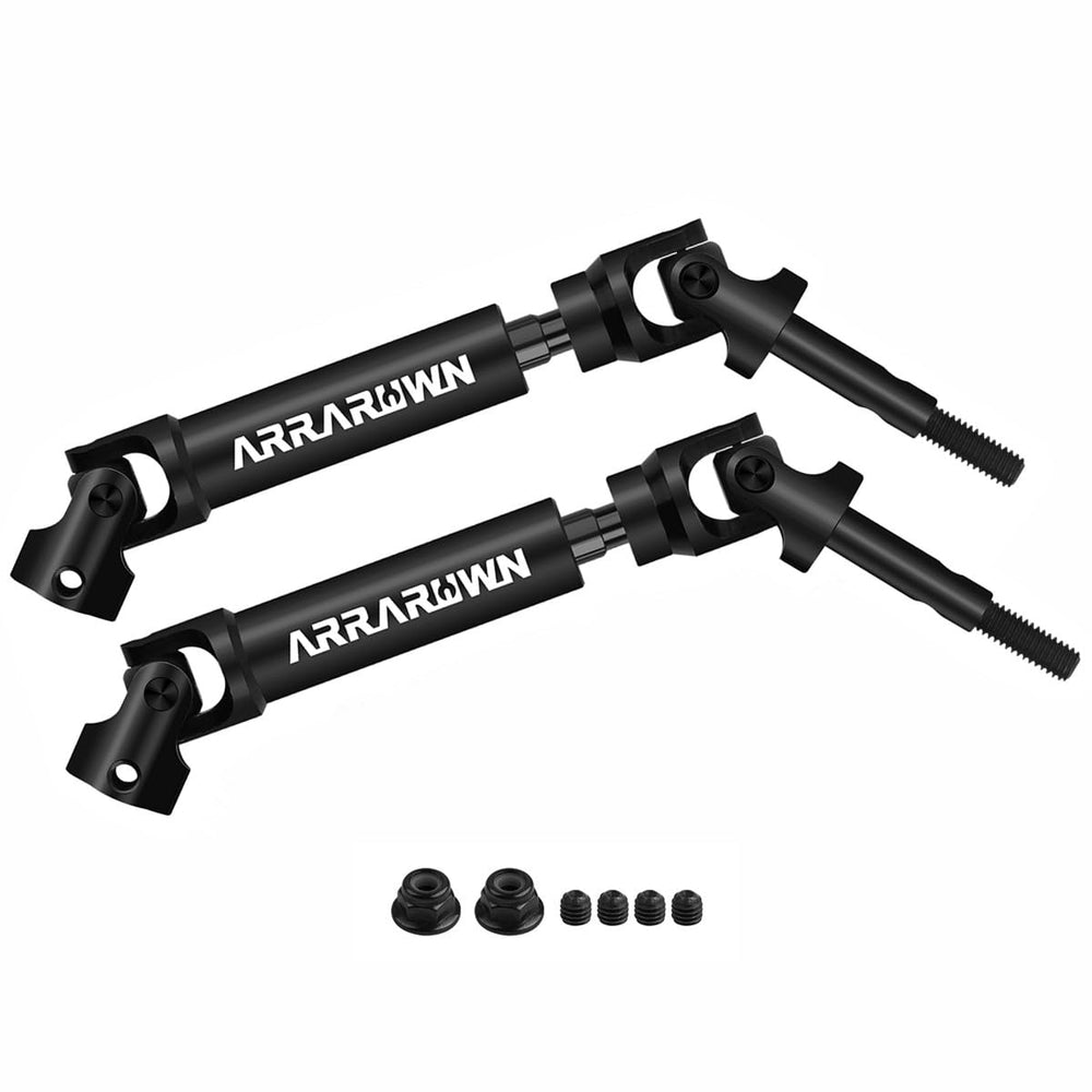 ARRAROWN CVD rear drive shaft heavy duty for 1/10 Traxxas models, smooth power transfer.