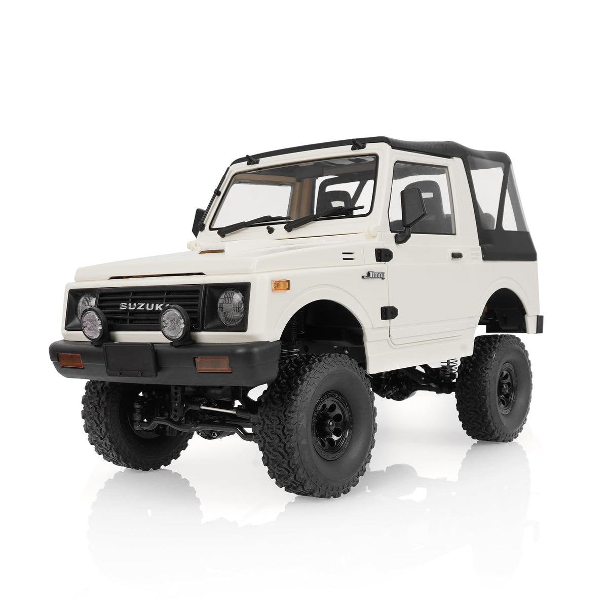 ARRIS WPL C74-1 Jimny detailed body for an authentic trail-ready look and display.