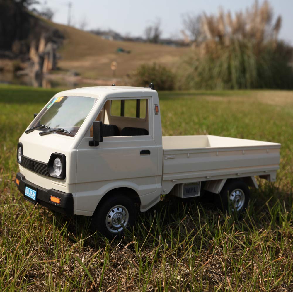 ARRIS WPL D12 rear view highlights powerful brushed motor for steady traction.