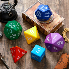 Arrowbash classroom props help teach numbers, addition, subtraction, and probability.