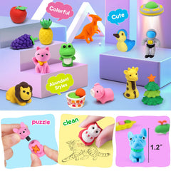 Arscniek car eraser inspires creativity and keeps desks tidy.