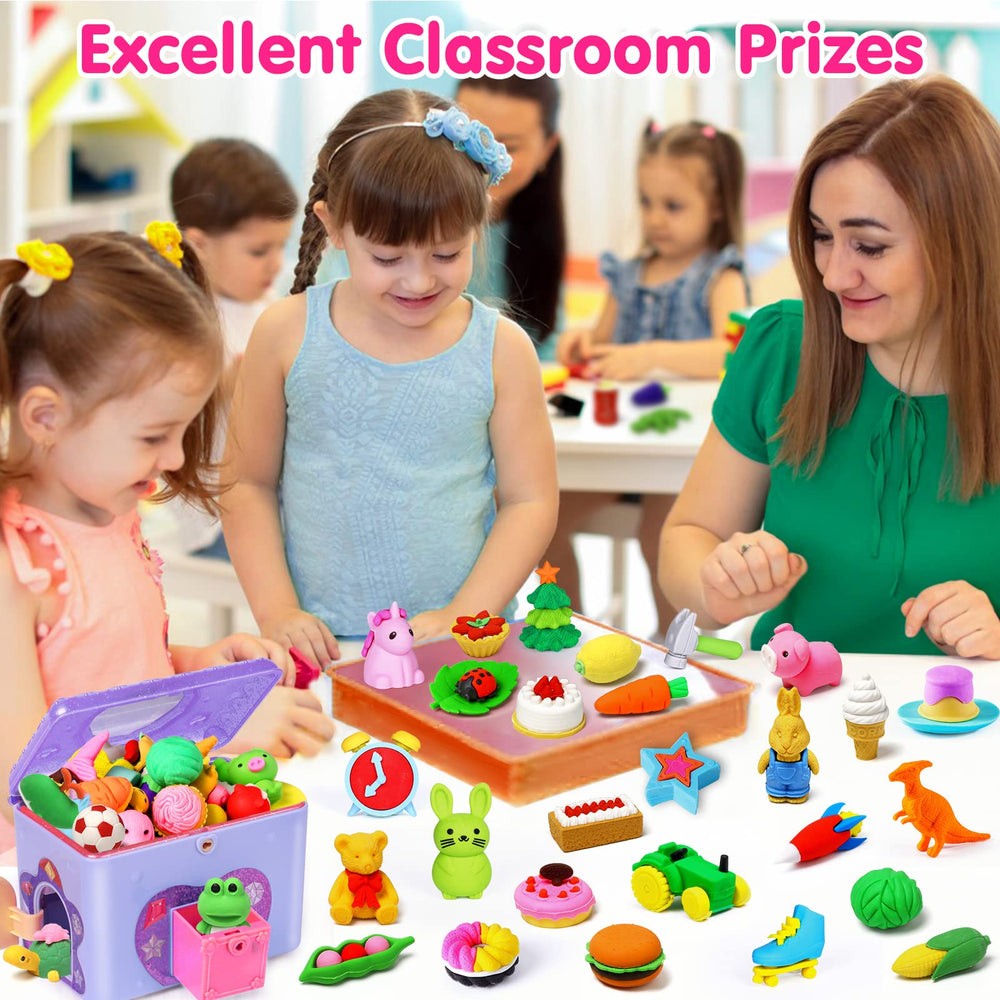 Arscniek ship eraser bundle fosters problem solving while colorful and imaginative.
