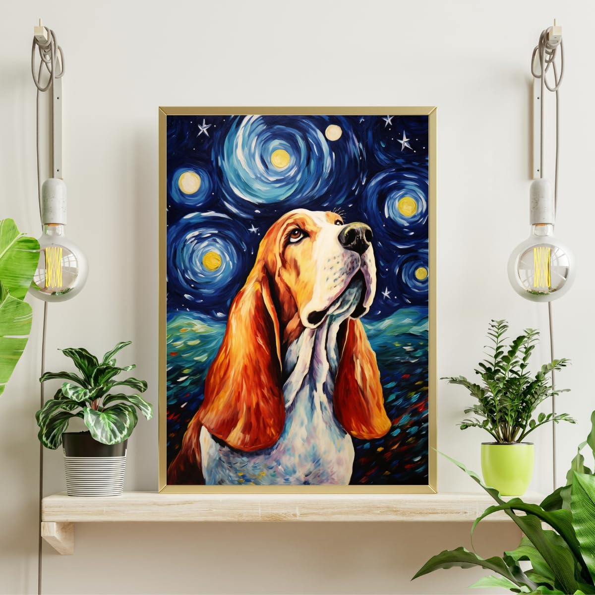 Art of Socks Starry Night puzzle is ideal for adults and dog lovers alike