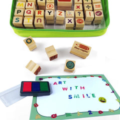 Art with Smile travel case keeps stamps organized for on the go creativity.