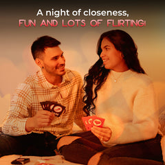 Artagia couples enjoying game with smiles during a cozy home date night
