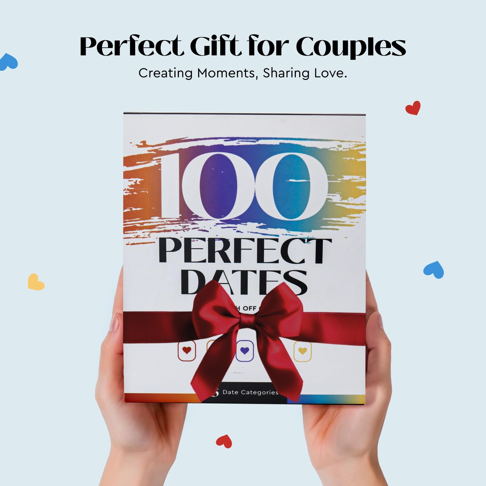 ARTAGIA date night deck spread reveals five categories for romantic, adventurous ideas.